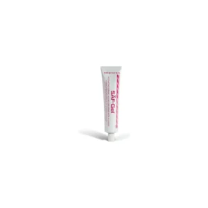 Tubo de Saf-Gel de Convatec, gel hidratante con alginato para el manejo de heridas dérmicas