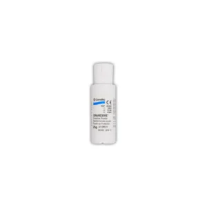 Frasco de polvo protector Stomahesive de Convatec con hidrocoloides para la piel periestomal