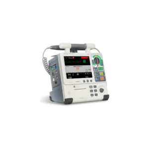 Desfibrilador monitor S8 de la marca COMEN con NIBP, SpO2 y electrodos de desfibrilación desechables