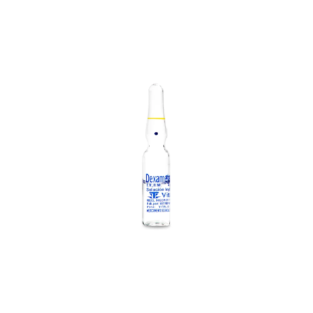 Dexametasona Solución Inyectable 4 mg/1 ml - Vitalis