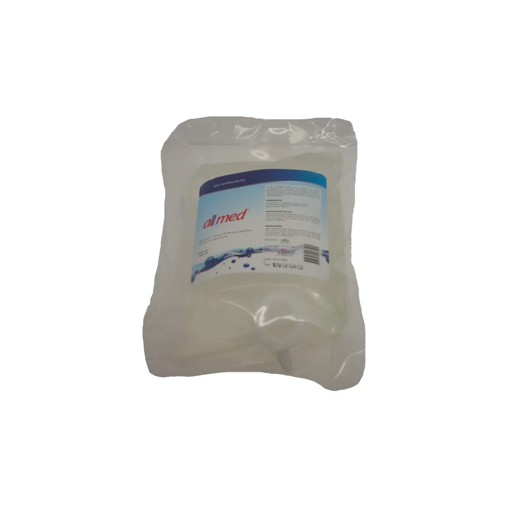 Gel Bactericida Alcohol + Clorhexidina Bolsa 1 L — Allmed