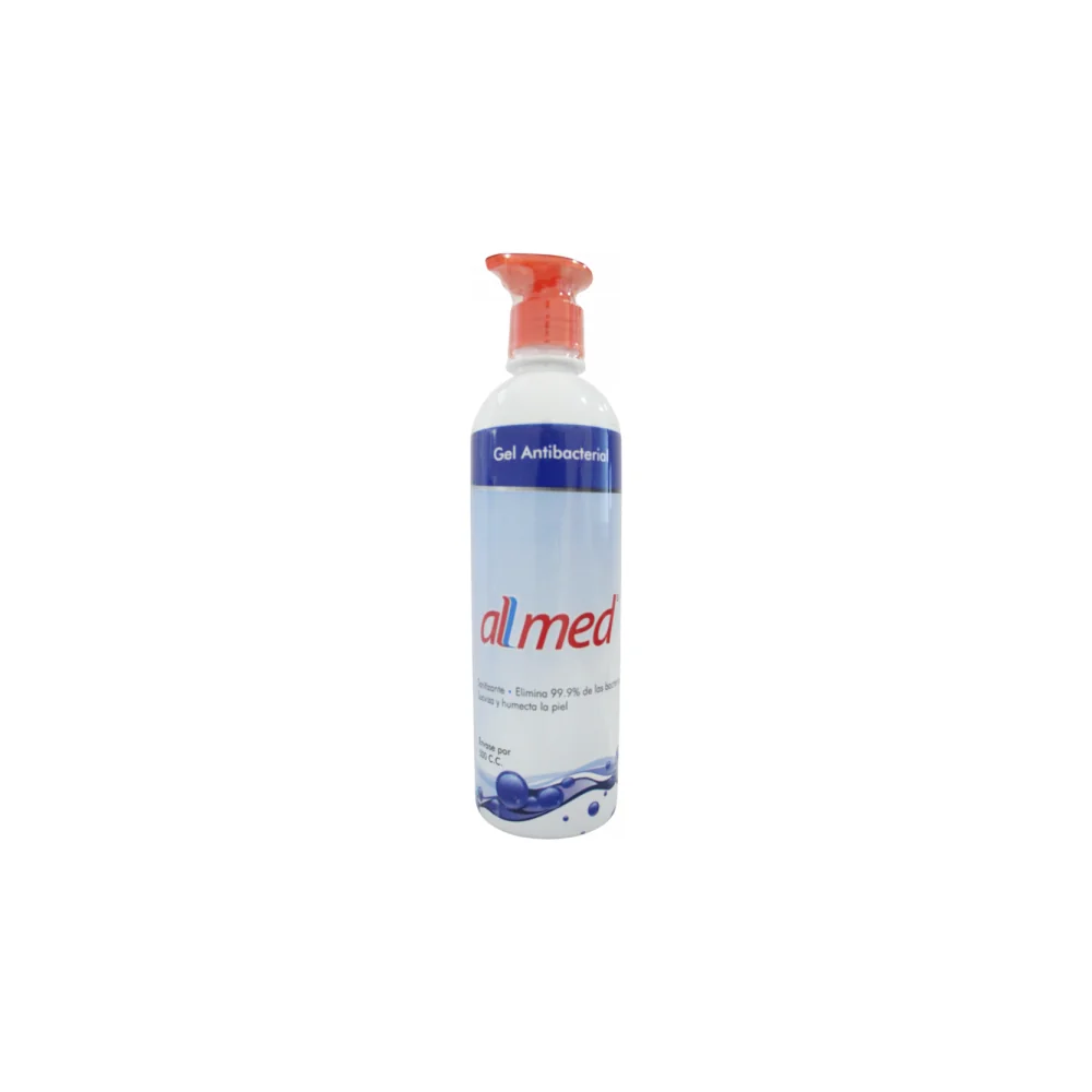 Gel Bactericida Alcohol Glicerinado 500 cc — Allmed
