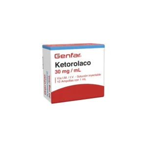 Ketorolaco 30 mg/ml Solución Inyectable – Genfar