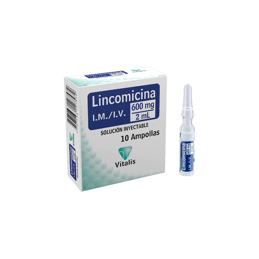 Lincomicina 600 mg Inyectable - Vitalis