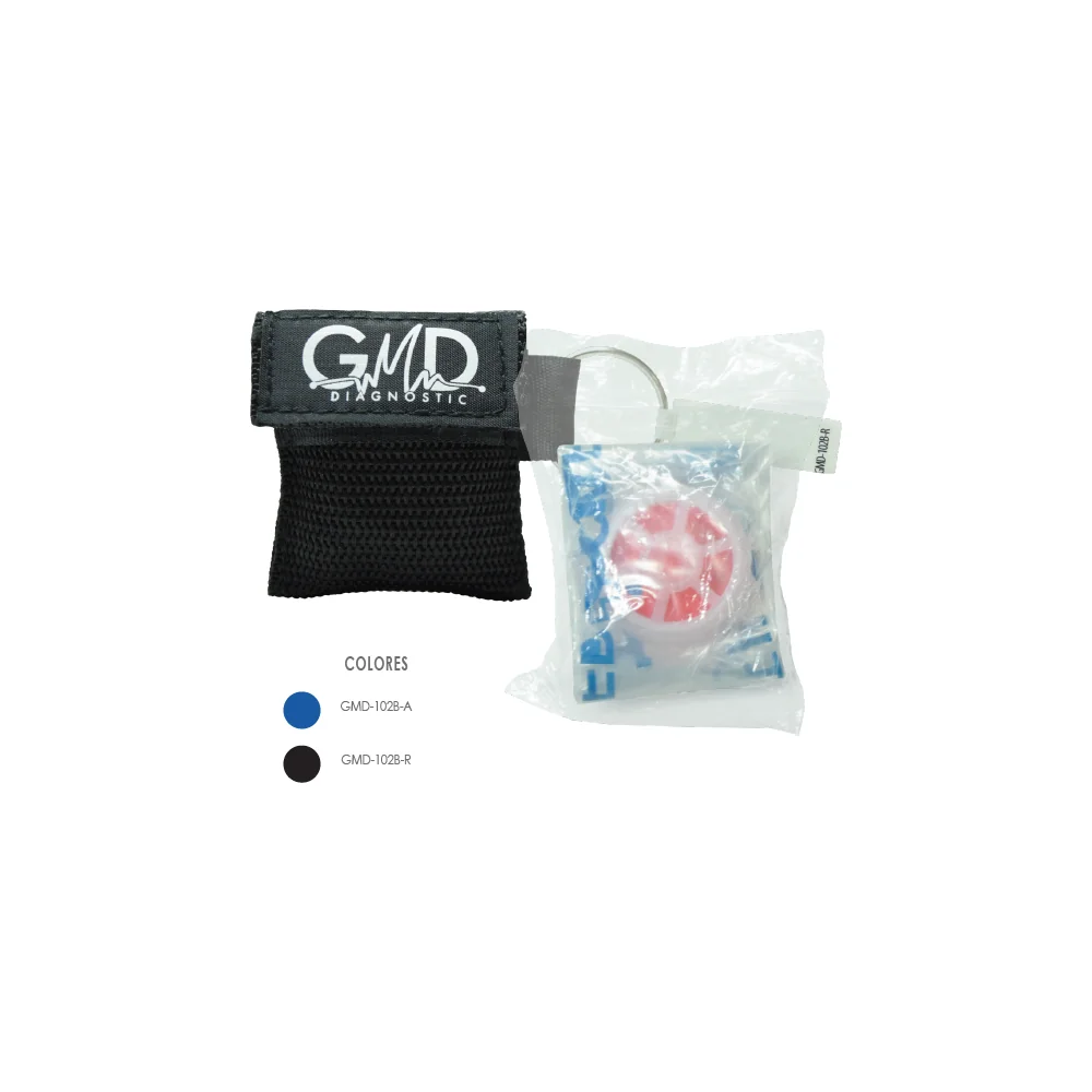 Mascarilla para RCP Desechable con Estuche Rojo — GMD