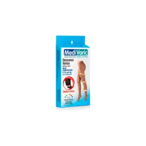 Media de Compresión Dama Cadera/Panty 8-15 mmHg Transparente Dedos Libres S — Medivaric