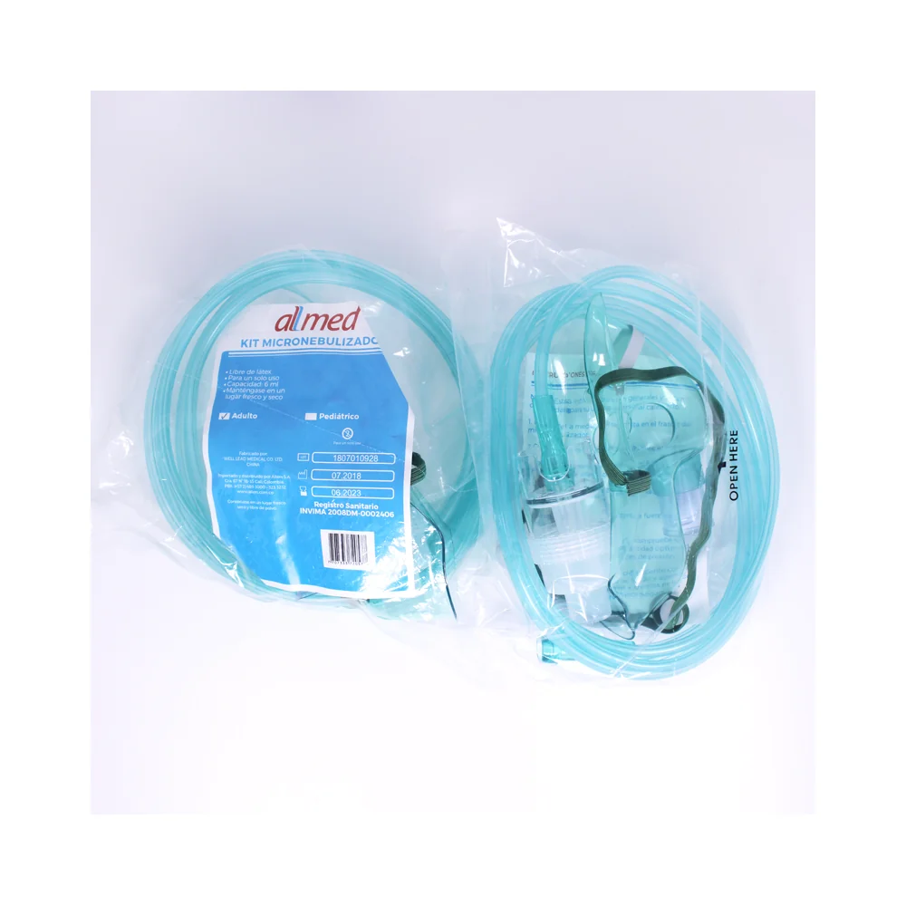 Micronebulizador con Mascarilla Adulto — Allmed