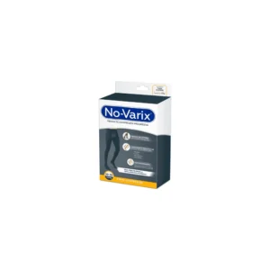 Leotardo de compresión No-Varix para caballero, tipo bóxer, opaco, de compresión firme 20-30 mmHg
