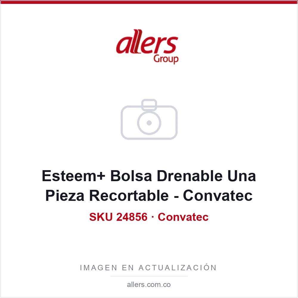 Esteem+ Bolsa Drenable Una Pieza Recortable - Convatec