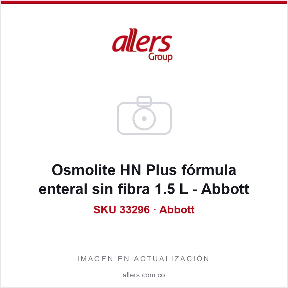 Osmolite HN Plus fórmula enteral sin fibra 1.5 L - Abbott