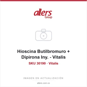 Hioscina Butilbromuro + Dipirona Iny. - Vitalis