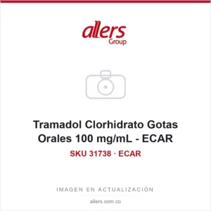 Tramadol Clorhidrato Gotas Orales 100 mg/mL - ECAR