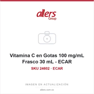 Vitamina C en Gotas 100 mg/mL Frasco 30 mL - ECAR