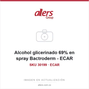 Alcohol glicerinado 69% en spray Bactroderm - ECAR