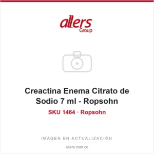 Creactina Enema Citrato de Sodio 7 ml - Ropsohn