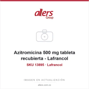 Azitromicina 500 mg tableta recubierta - Lafrancol