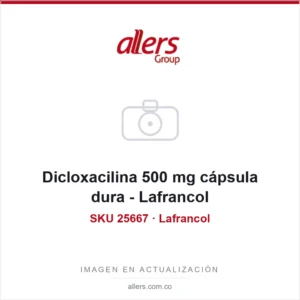 Dicloxacilina 500 mg cápsula dura - Lafrancol