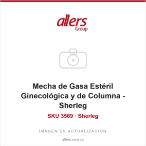 Mecha de Gasa Estéril Ginecológica y de Columna - Sherleg