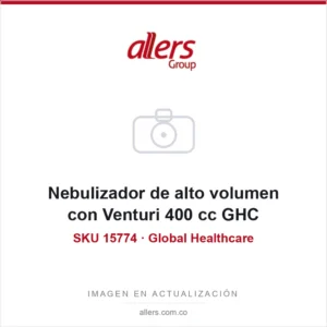 Nebulizador de alto volumen con Venturi 400 cc GHC