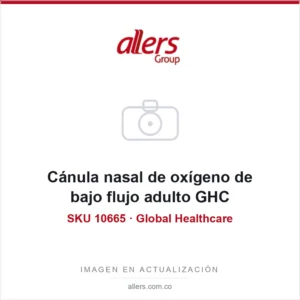 Cánula nasal de oxígeno de bajo flujo adulto GHC