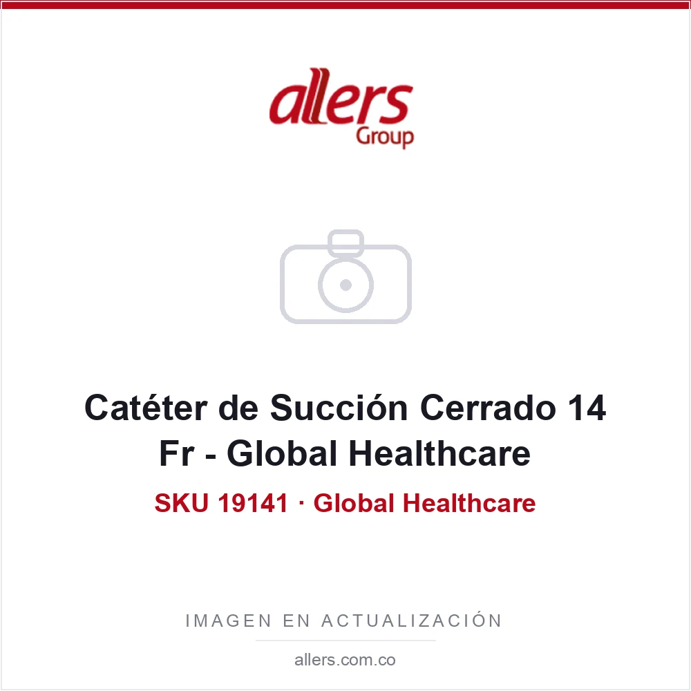 Catéter de Succión Cerrado 14 Fr - Global Healthcare