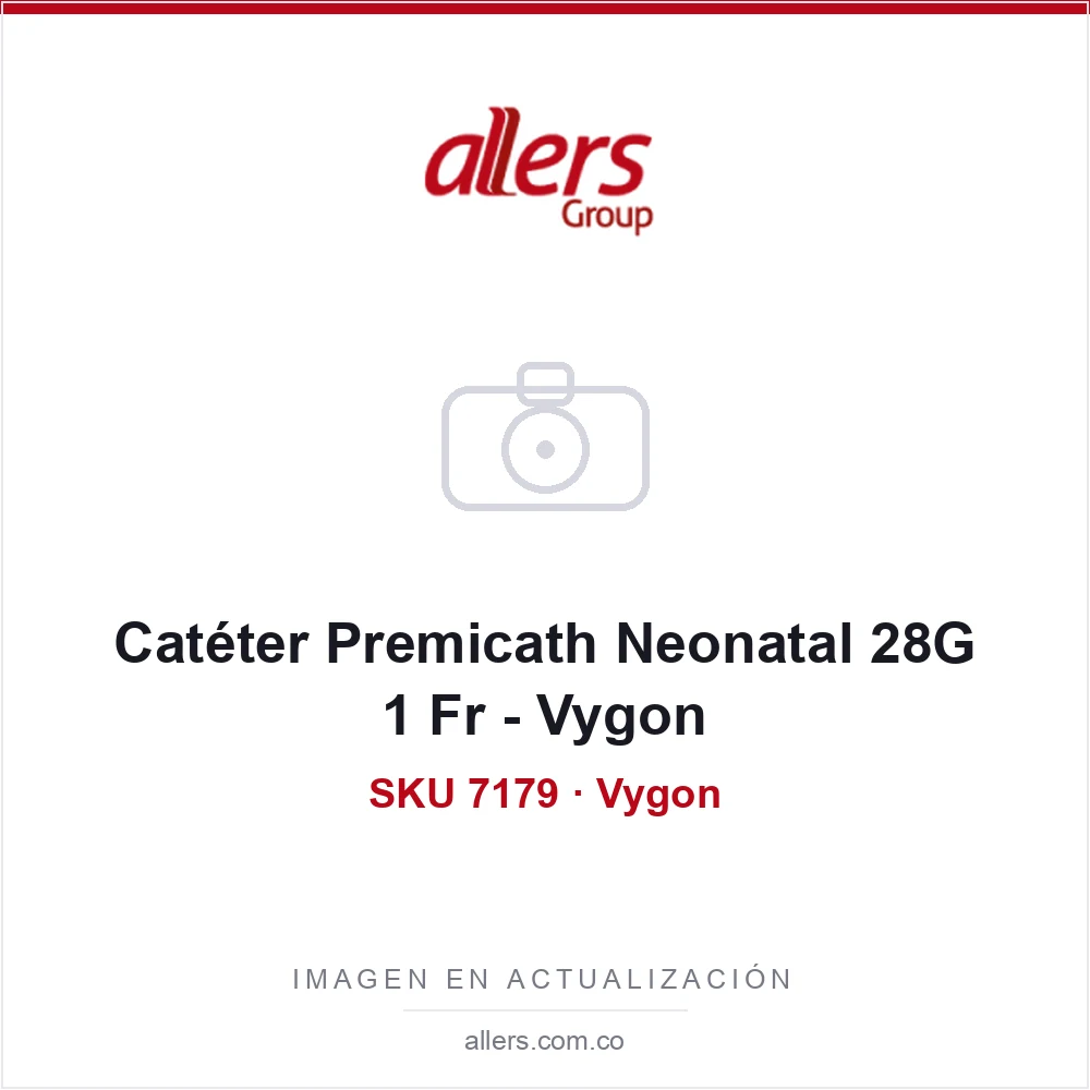 Catéter Premicath Neonatal 28G 1 Fr - Vygon