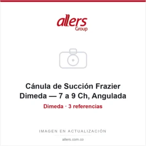 Cánula de succión Frazier angulada de la marca Dimeda