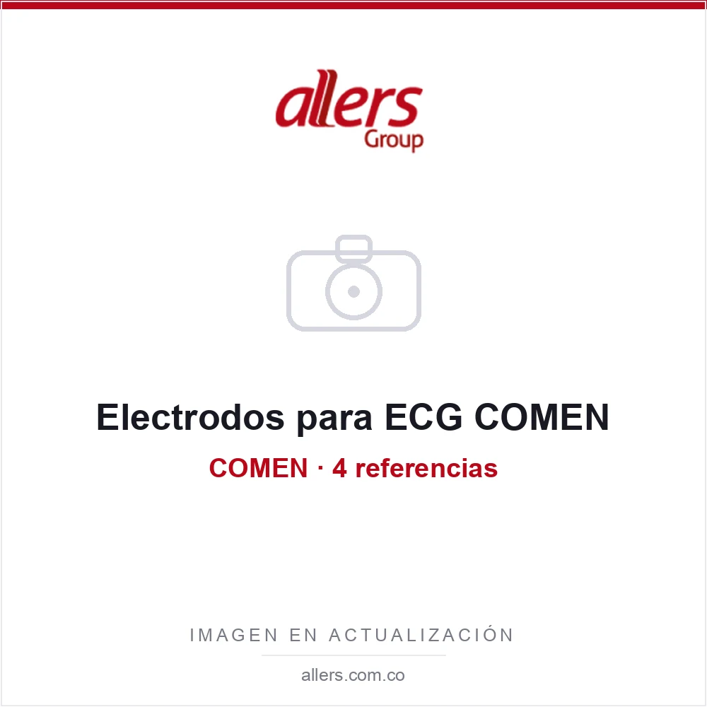 Electrodos para ECG COMEN — repuesto original COMEN