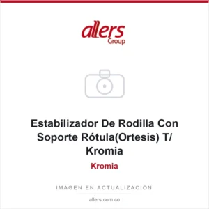 Estabilizador De Rodilla Con Soporte Rótula(Ortesis) T/ Kromia — Kromia