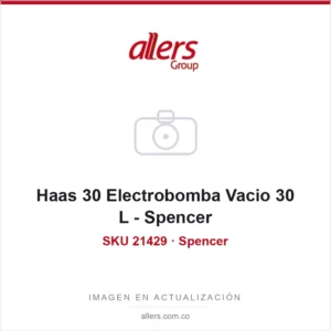 Haas 30 Electrobomba Vacio 30 L - Spencer