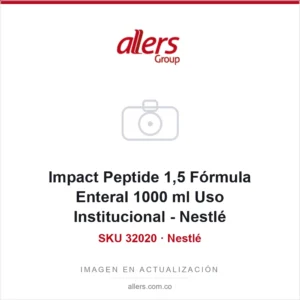 Impact Peptide 1,5 Fórmula Enteral 1000 ml Uso Institucional - Nestlé