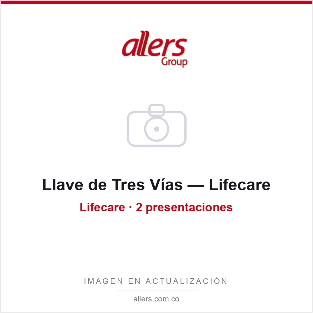 Llave de Tres Vías — Lifecare