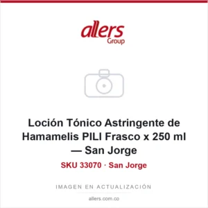 Tónico Astringente de Hamamelis PILI San Jorge