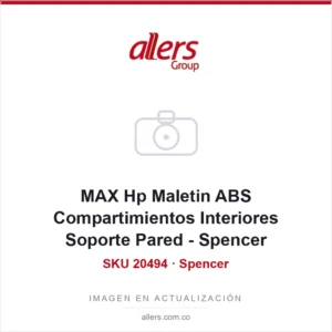 MAX Hp Maletin ABS Compartimientos Interiores Soporte Pared - Spencer