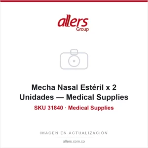 Mecha Nasal Estéril x 2 Unidades — Medical Supplies