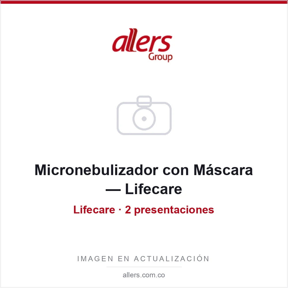 Micronebulizador con Máscara — Lifecare
