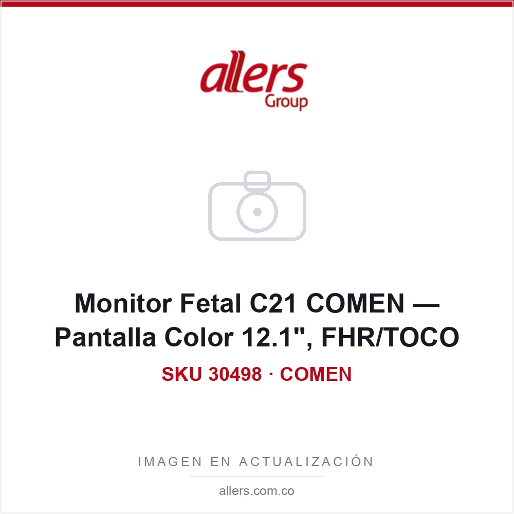 Monitor Fetal C21 COMEN — Pantalla Color 12.1", FHR/TOCO