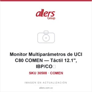 Monitor Multiparámetros de UCI C80 COMEN — Táctil 12.1", IBP/CO₂