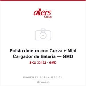 Pulsioxímetro con Curva + Mini Cargador de Batería — GMD