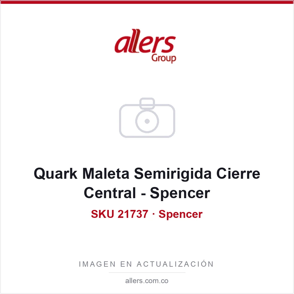 Quark Maleta Semirigida Cierre Central - Spencer