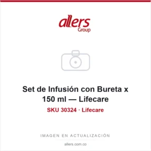 Set de Infusión con Bureta x 150 ml — Lifecare
