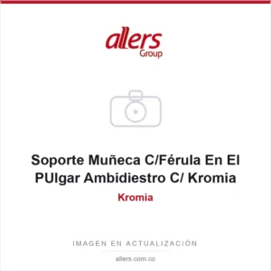 Soporte Muñeca C/Férula En El PUlgar Ambidiestro C/ Kromia — Kromia