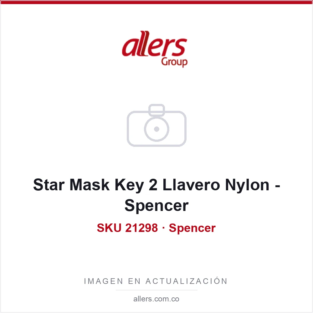 Star Mask Key 2 Llavero Nylon - Spencer
