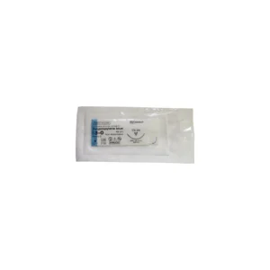 Sobre de sutura no absorbible de polipropileno azul monofilamento de Assut