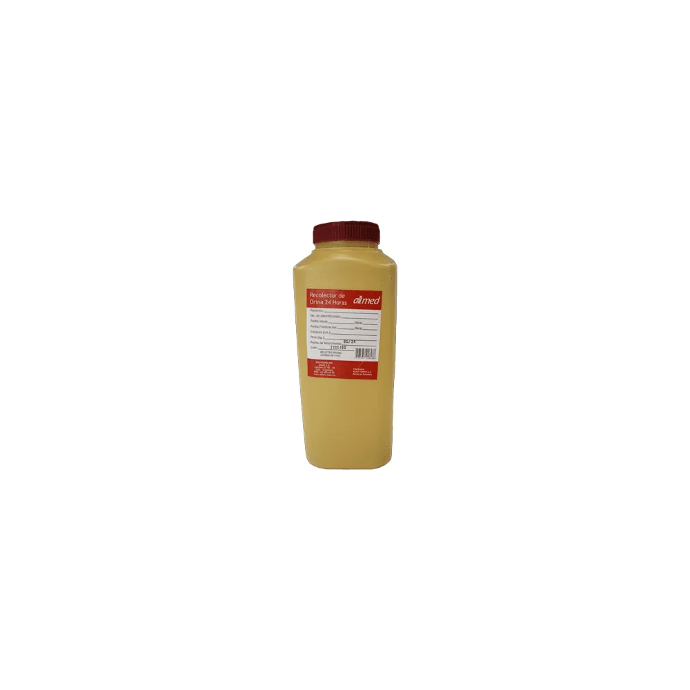 Recolector de Orina 24 Horas 3000 cc Ámbar — Allmed