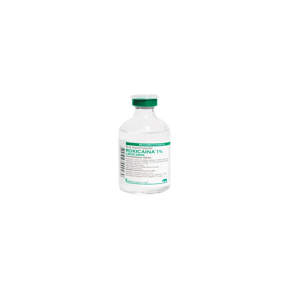 Roxicaína Lidocaína Tópica Solución 1% 50 ml - Ropsohn