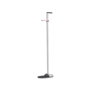Estadiómetro portátil estable Seca 217 con posicionador de talón y placa base para medir la talla