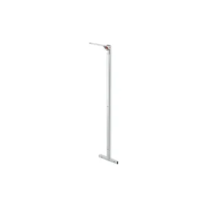 Tallímetro telescópico mecánico de pared Seca 222 en aluminio con posicionador de talón