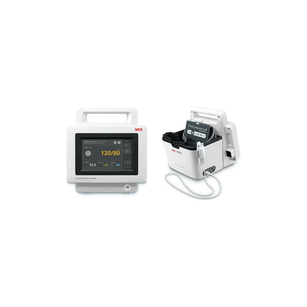 Monitor de signos vitales seca mVSA 535 con pantalla tactil para presion arterial y SpO2