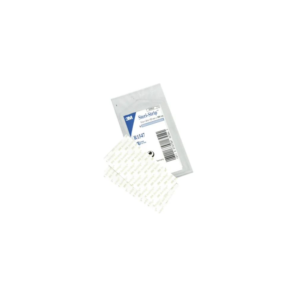 Tira de aproximación Steri-Strip R1547 de 12 mm x 100 mm para bordes de heridas